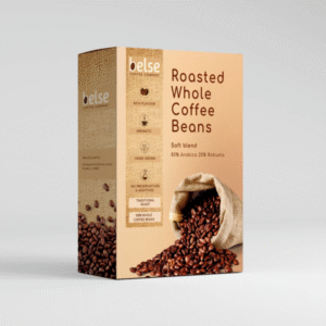 Hand Roasted Whole Coffee Beans – Premium Soft Blend